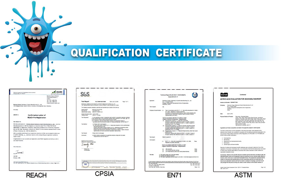 Certificat Qaulity Qaulity Certificate